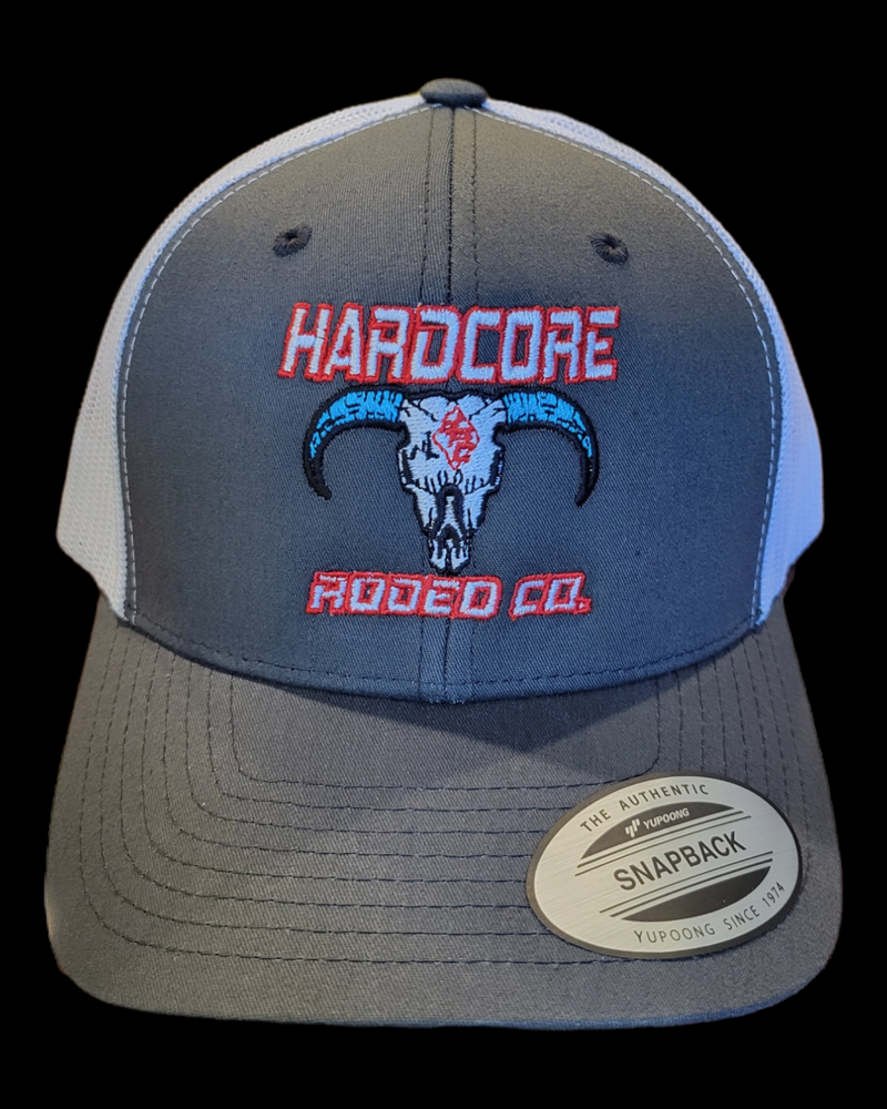 Hardcore Rodeo Co Trucker Snapback Cap Available in Two Colors