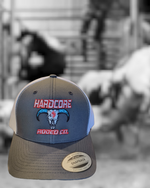 Hardcore Rodeo Co Trucker Snapback Cap Available in Two Colors